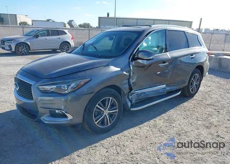 2017 Infiniti Qx60 из США, поврежденный, VIN 5N1DL0MN6HC559993